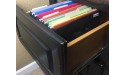 Collapsible File Storage Box 12.5 x 9.5 x 9.5 Holds Hanging File Folders and Letter Size Files. Fits on Shelf or in Many Drawers. - BFUUL9TQT