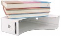 HUAPRINT Magazine File Holder12 Pack,White-Folder Holder,Desk File Organizer,Document Holder Box,Magazine Storage Box,With Labels - BJC1MOWO5