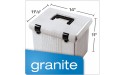 Pendaflex Portable File Box 11H x 14 W x 11 1 8 D Granite 41747 - BV1GML971