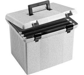Pendaflex Portable File Box 11H x 14 W x 11 1 8 D Granite 41747 - BV1GML971