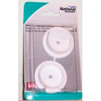 National 1-3 8 Plastic Closet Rod Socket Set N154567 - BMHGPH10V