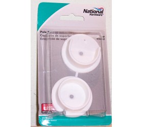 National 1-3 8 Plastic Closet Rod Socket Set N154567 - BMHGPH10V