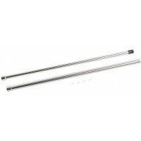 Omabeta Wardrobe Telescopic Rod Spacing Saving Adjustable Length Stainless Steel Wardrobe Clothing Rail for Bedroom for Hanging Socks - B540C81OD