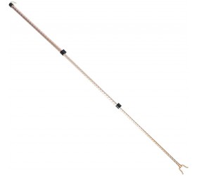 PATKAW Closet Pole Long Reach Stick Extendable Reach Pole Reaching Pole for High Area Shelf Closet Top Golden - BAGV4C43C