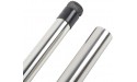 Shipenophy Wardrobe Telescopic Rod Adjustable Length Stainless Steel Firm Wardrobe Clothing Rail for Bedroom - BNOEPNQ2P