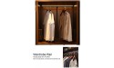 Wardrobe Lift Rail Closet Rod Collapsible for Large Item Of Clothes for Overcoat for Business Suit for Long Dress - B9145Z0I8