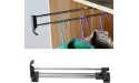 Weohoviy Extendable Pull Out Closet Rod Adjustable Wardrobe Telescopic Rod Sliding Clothing Organizer Holder for Home UseB Thick -30 - BKD2FN1O0