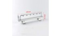 Xyl Retractable Wardrobe Closet Pull Out Clothes Hanger Rod Extending Wardrobe Racks with Sliding Rails Extendable Household Storage Racks top-Mounted - BP6LIXQI4