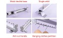Xyl Retractable Wardrobe Closet Pull Out Clothes Hanger Rod Extending Wardrobe Racks with Sliding Rails Extendable Household Storage Racks top-Mounted - BP6LIXQI4