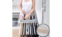 ZYFA Trousers Rack Pull Out Pants Hanger Bar with 18 Arms,Clothes Organizers Space Saving and Storage for Closet Clothes - BXUZGHLQU
