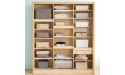Cabilock Cupboard Shelves Expandable Wardrobe Shelf Organizer Bookcase Kitchen Adjustable Storage Rack Bathroom Tension Shelf Separators - B5J6L0503