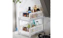 MQQ Kitchen Countertop Shelf Pull-Out Multi-Layer Organizer Plastic Hollow Shelf,1,183738cm - BS40GCARZ
