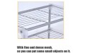 MQQ Shelves Standing Multifunctional Kitchen and Bathroom Storage Racks 2-Layer 304 Stainless Steel Adjustable Microwave Oven Rack,2 - BVQ800X38