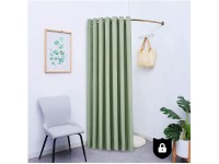 ZHANGNA Temporary Locker Room Clothing Store Fitting Room Clothing Store Corner Pop Up Fitting Room U Type Track Simple Changing Room Privacy Dressing Room Color : F Size : 80cm - BJALBQRUB