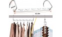 CBTONE 12 Pack Closet Space Saving Hangers Multi-Purpose Metal Magic Hangers Cascading Hanger Updated Hook Design Metal Hangers for Organizing Wardrobe Clothing Hanger - BE7SYF16K