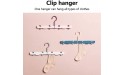 CHMHY 4 Pcs Portable Folding Travel Hangers,Outdoor Hangers Travel Accessories Foldable Clothes Drying Rack for Travel,Folding Coat Hanger - BGSFKEBHL