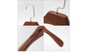 Muellery Wooden Hangers Wide Shoulder Solid Wood Suit Hanger Coat Hanger Medium TPAG74216 - B5LZJUD2P
