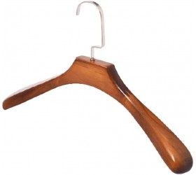 Muellery Wooden Hangers Wide Shoulder Solid Wood Suit Hanger Coat Hanger Medium TPAG74216 - B5LZJUD2P