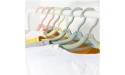 Mzhizhi 16 pcs Travel Hangers Portable Collapsible Clothes Hangers16 pcs with 6 Clips - B4DXA27VK
