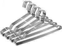 Seropy Clothes Hangers 40 Pack Coat Hangers 17.7 Inch Heavy Duty Wire Hangers Non Slip Hangers Space Saving Ultra Thin Metal Hangers Stainless Steel Silver Bulk Large Clothing Hangers for Closet - BCOZV2RZD