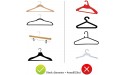 U-N KIKEEP 120Pcs Size Tags for Hangers Clothes Hanger Size Color Garment Size Markers Set - BBRRPMK70
