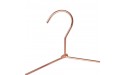 10 Sturdy Cooper Rose-Gold Metal Coat Hangers Heavy Duty Suit Hangers 10 - BESHVHHUT
