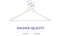 WEISBROTHER Wooden Clothes Hanger in White Color,Natural Coat Hanger in 20 Pack Gift Box,Suit Hanger with 360 Degree Rotating Stronger 0.126 inch Hooks Suitable for All Garments. - BWG08TGLS