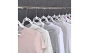 10-Pack [White] GiaBrend Heavy Duty Clothing Hanger Pro Easy Fold | Self Unfold Closet Hangers for Clothes Plastic Hangers Clothes Hanger Coat Hanger Sweater Hangers - BO9BICFT2