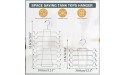 4 Packs Bra Hangers Tank Tops Hanger Cami Hanger for Closet Organizer Metal Folding Closet Space Saving Hanger Holders for Tank Tops Cami Bras Bathing Suits Belts Ties - BRLQQEHFN