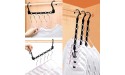 Closet Organizer,12 Pack Stronger Closet Organizers and Storage Clothes Hanger with 5 Holes Closet Storage for Heavy Clothes,Dorm Room Essentials Magic Closet Organization Durable Space Saving Hangers - BE1AOD8VE