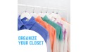 Discount Sizing- White Hanger Size Clothes Garment Markers 800 Count Sizes: XXS-XXXL | White Size Clips for Retail at Home Hangers Closet Organization & Assortment - BLT4KDM6V