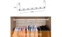 Giftol Space Saving Hangers Metal Hanger Magic Cascading Hanger Closet Clothes Organizer8 Pack - B6X0WWVWX