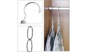 LERTREE 50cm Space Saving Hanger Chains Stainless Steel Closet Hanger Organizer Magic Chains for Home and Office 6 - B1755CB9R