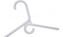 Quality White Hangers 30-Pack Super Heavy Duty Plastic Clothes Hanger Multipack Thick Strong Standard Closet Clothing Hangers with Hook for Scarves and Belts-17 Coat Hangers White 30 - B6PMEM3UC