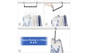 Updated Closet Organizers and Storage RELBRO Black Magic Space Saving Hangers for Heavy Clothes Multifunctional Hangers Plastic Hangers for Dorm Wardrobe Organization 10 Packs - BGW7B9YAV