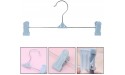 MEIYIN 10Pcs Home Adjustable Stand Clip Clothes Pants Skirt Hanger Antiskid Drying Rack - B2QV18XOR