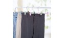 NFEGSIYA Trouser Hangers with Clips Multi-Functional Plastic Strong Pants Belt Clip Clothes Rack Pant Rack Stackable Pants Racks Color : Green - B59AF1GQK