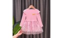 SUSHANG 1-7 Years Kids Girls Vintage Pageant Tulle Dress Lace Princess Dress Spring Long Sleeve Crewneck Party Casual Dresses Pink 3-4 Years - BDXRXBNI7