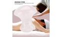 Mushroom-Shaped Unique Natural Rose Quartz Crystal Lightweight Face Eyes Massaging Tool Massage Stone for Professional or Home Spa Relaxing - BJMU9WX1V