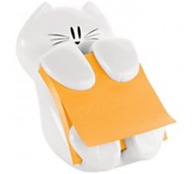 Post-it Pop-Up Note Dispenser Cat Shape 3 x 3 White - BPCOMF49U