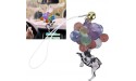 Teror Car Pendant,Car Pendant Cartoon Cute French Bulldog Color Balloon Car Decoration for Friends - BCGGSDM38