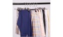 10 Heavy-Duty Trouser Hangers with Clips Adjustable Metal Trouser Hangers Skirt Hangers with Clips Space-Saving Jeans Hangers - B3FWG8L8V