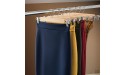 High-Grade Wooden Pants Hangers with Metal Clips Grip Clip Pants Hanger Smooth Finish Solid Wood Jeans Skirt Hanger 360° Swivel Hook Clip Hanger for Pant Skirts Slacks 10 Pack Natural - BX1OPIYYY