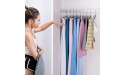 HWAJAN 20PACK Pant Hangers Skirt Hangers with Clips Non-Slip Hangers for Heavy Duty Ultra Thin Space Saving Hangers - B3D19UNLI