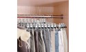 Pants Hangers 30Pack Skirt Hangers with Clips Metal Pant Hangers for Pants Hangers with Clips Trouser Hangers - BE0AOMD0W