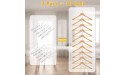 Pants Hangers Space Saving 2 Pack Multi Functional Pants Rack Non-Slip Space Saving Clothes Closet Storage Organizer for Pants Jeans Trousers Skirts Scarf - BQQ2IGEE6