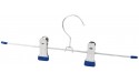 Skirt Pant Hanger with 2 Adjustable Clips 5-Pack - BDIS0HA7Y