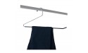 NAHANCO 2HU Premium Metal Pant Hanger with Non-Slip Bar Chrome Pack of 12 - BU8WY15LW