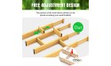 ANTOWIN Bamboo Drawer Dividers Organizers Drawer Separators Splitter,17-22 inches Long Adjustable Spring-loaded Organizer for Large Utensil Clothes Tools Drawers 4+4 - BOL1QOH3T