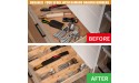 Bamboo Drawer Dividers Kitchen Drawer Organizer with Spring Loaded,Separators for Dresser,Bathroom,Office 16.5-22 Pack of 6 - BOLFHBTG7
